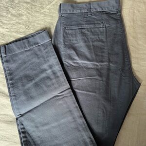 Gray Slim Fit Trousers